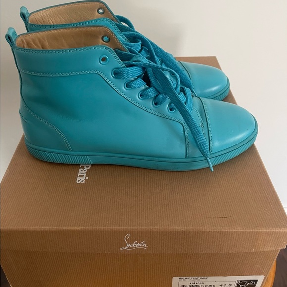 A pair of slightly used Christian Louboutin ‘s Pacific color size 41.5. - Picture 9 of 12